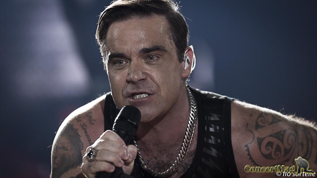 Robbie 20 - Robbie Williams fait le show à l'Accor Hôtels Arena