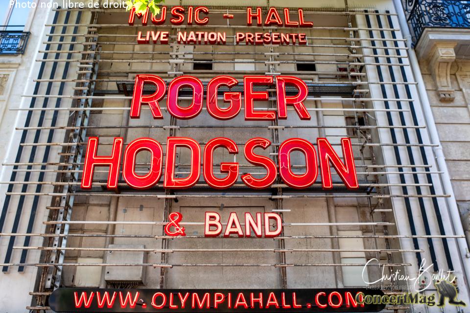 Christian Baillet Paris 2019 Roger Hidgson Olympia 2 - Roger Hodgson à l'Olympia, « Something Never Change ».
