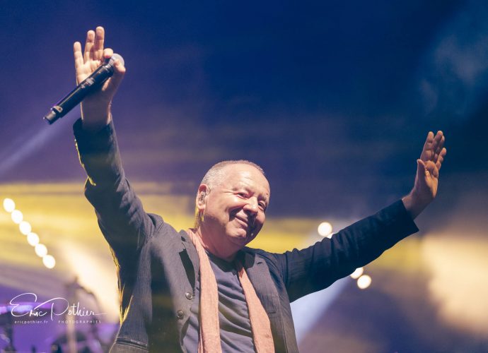 Jim Kerr Simple Minds Concert Paris 2022